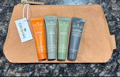 NEW ORIGINS 4 PIECE SKINCARE GIFT SET IN BAG $8!!