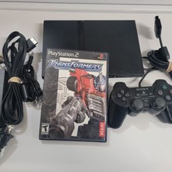 Ps2 Slim / Playstation 2 And A Game