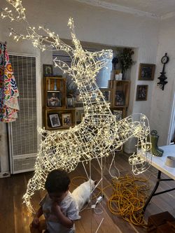 Leaping Deer