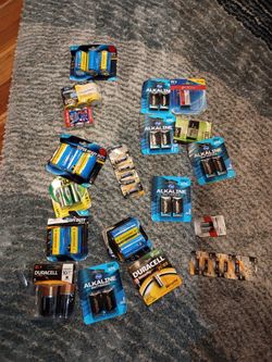 Battery lot 4.5 , C , D