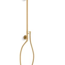 Kohler K-45903-2MB HydroRail Bath and Shower Column, Vibrant Brushed Moderne Brass