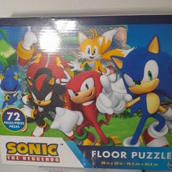 Great Deal Sonic The Hedgehog Floor Puzzle 