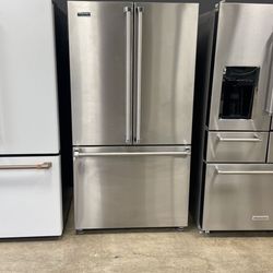 Viking French Door Refrigerator Stainless Steel O P