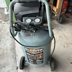 20 Gal Air Compressor - McGraw 135 PSI