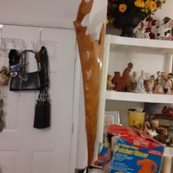 Wood art teake root 45" tall EXCELLENT condition