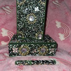 ✨BEDAZZLED DIARY SET✨