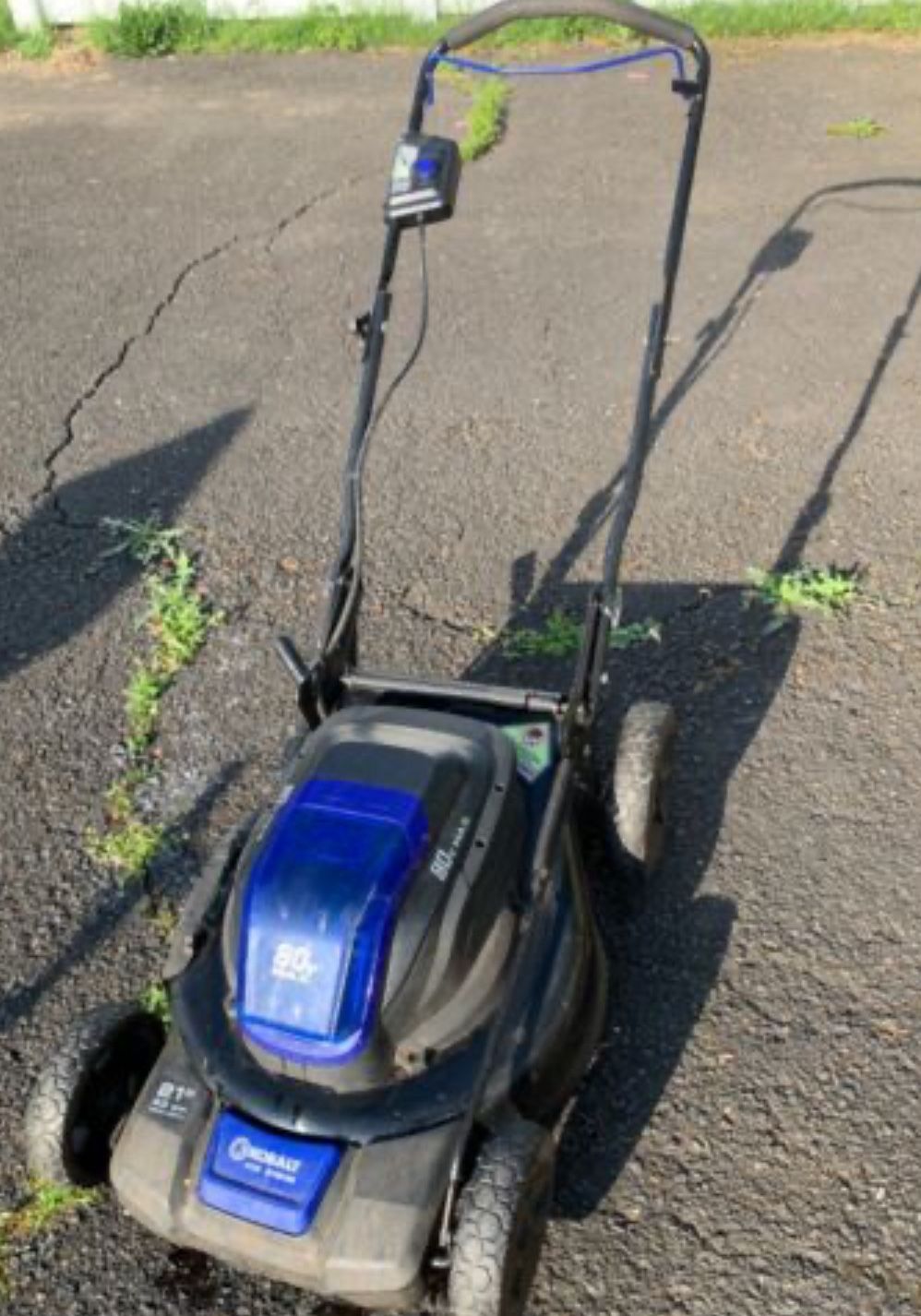 Kobalt 80 Volt Max Lawn Mower 21-in Battery Powered