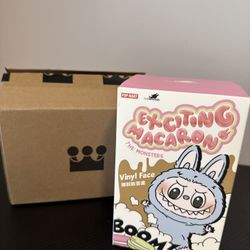 POPMART LABUBU THE MONSTERS - Exciting Macaron Vinyl Face Blind Box (SINGLE BOX)