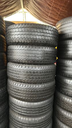 Used tires 265/65/18