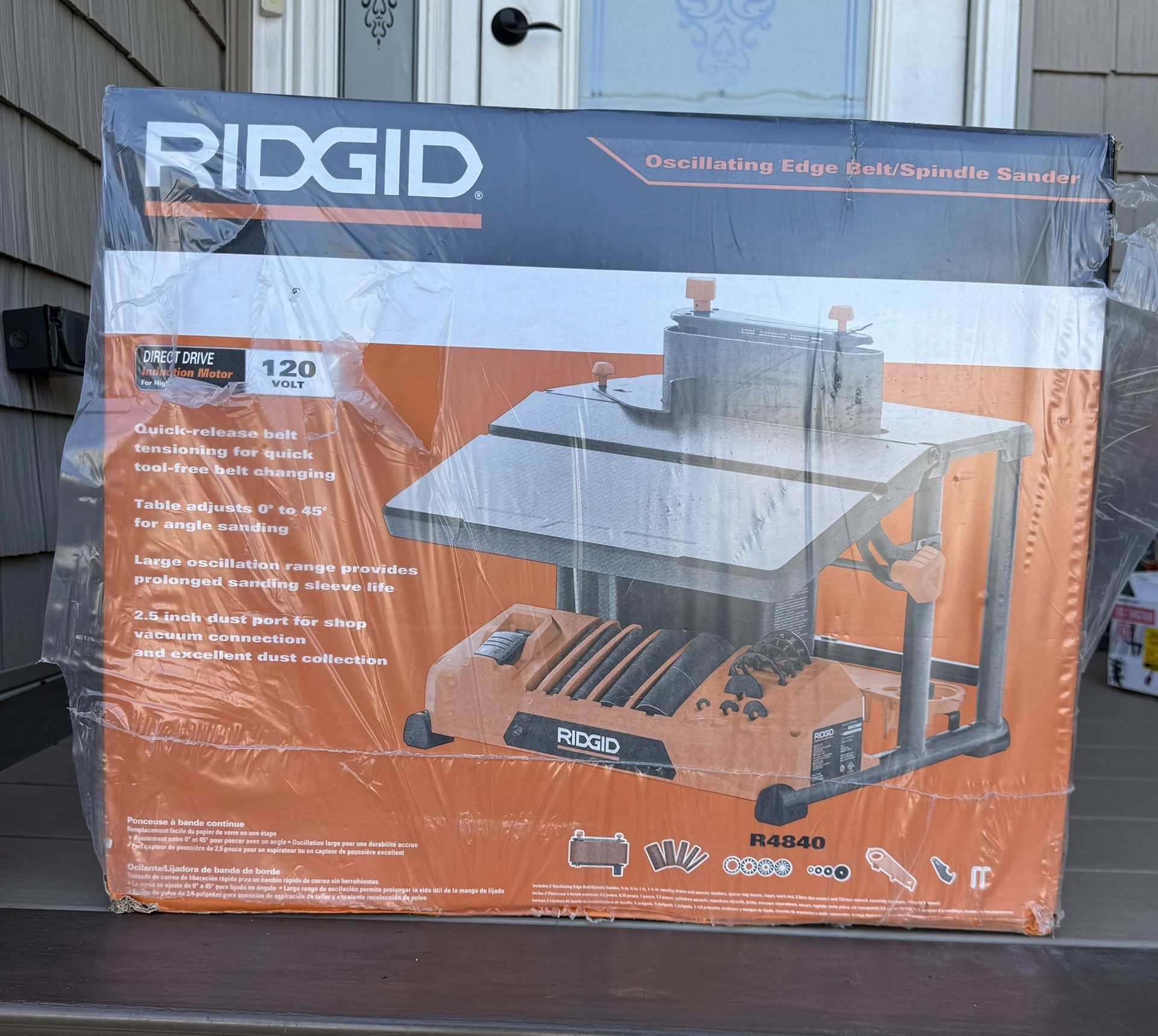 Ridgid Oscillating Edge/Belt Spindle Sander 