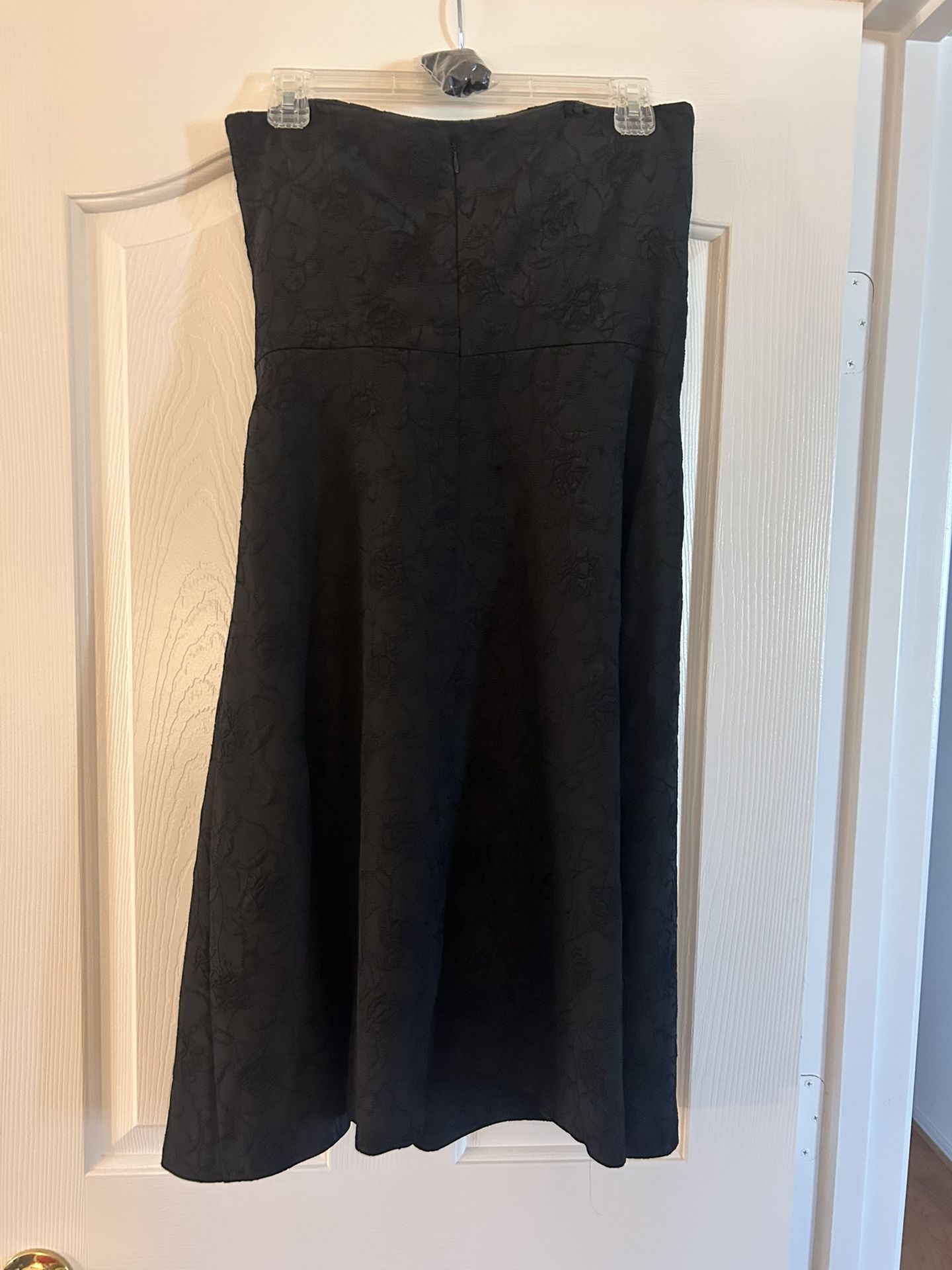 Black cocktail dress