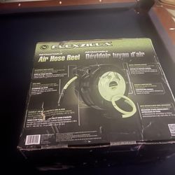 Flexzilla 50ft Retractable Air Hose Reel – NEW