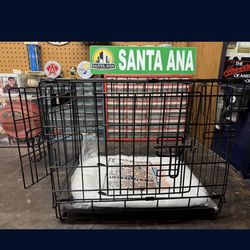 Small Metal Dog Crate 