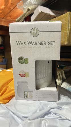 New In Box Wax Warmer Set