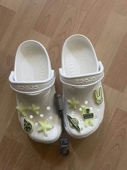 Bad Bunny Crocs Classic Clog US M 8W for Sale in Hilltop Mall