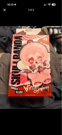 Pop Mart Skullpanda Winter Symphony Plush
