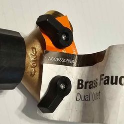 DUAL BRASS ADAPTER 