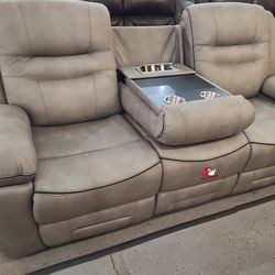 Brand New! 2pc Motion Living Room Set😍/ Take it home with only $39Down/ Hablamos Español Y Ofrecemos Financiamiento 🙋🏻‍♂️ 
