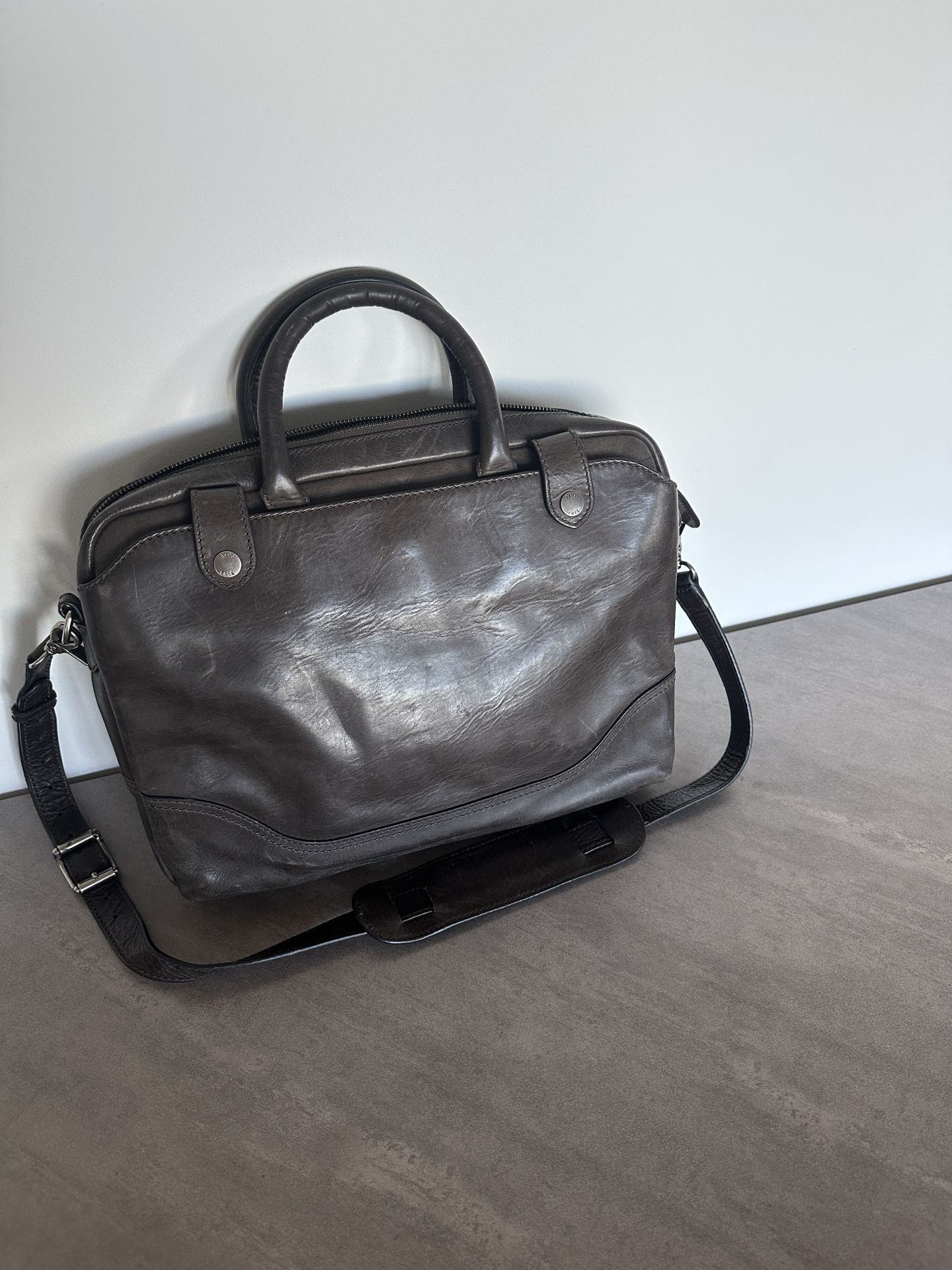 FRYE Leather Bag Briefcase