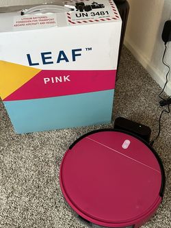 bObsweep Leaf Robotic Vacuum Cleaner, new condition Retail $199.99