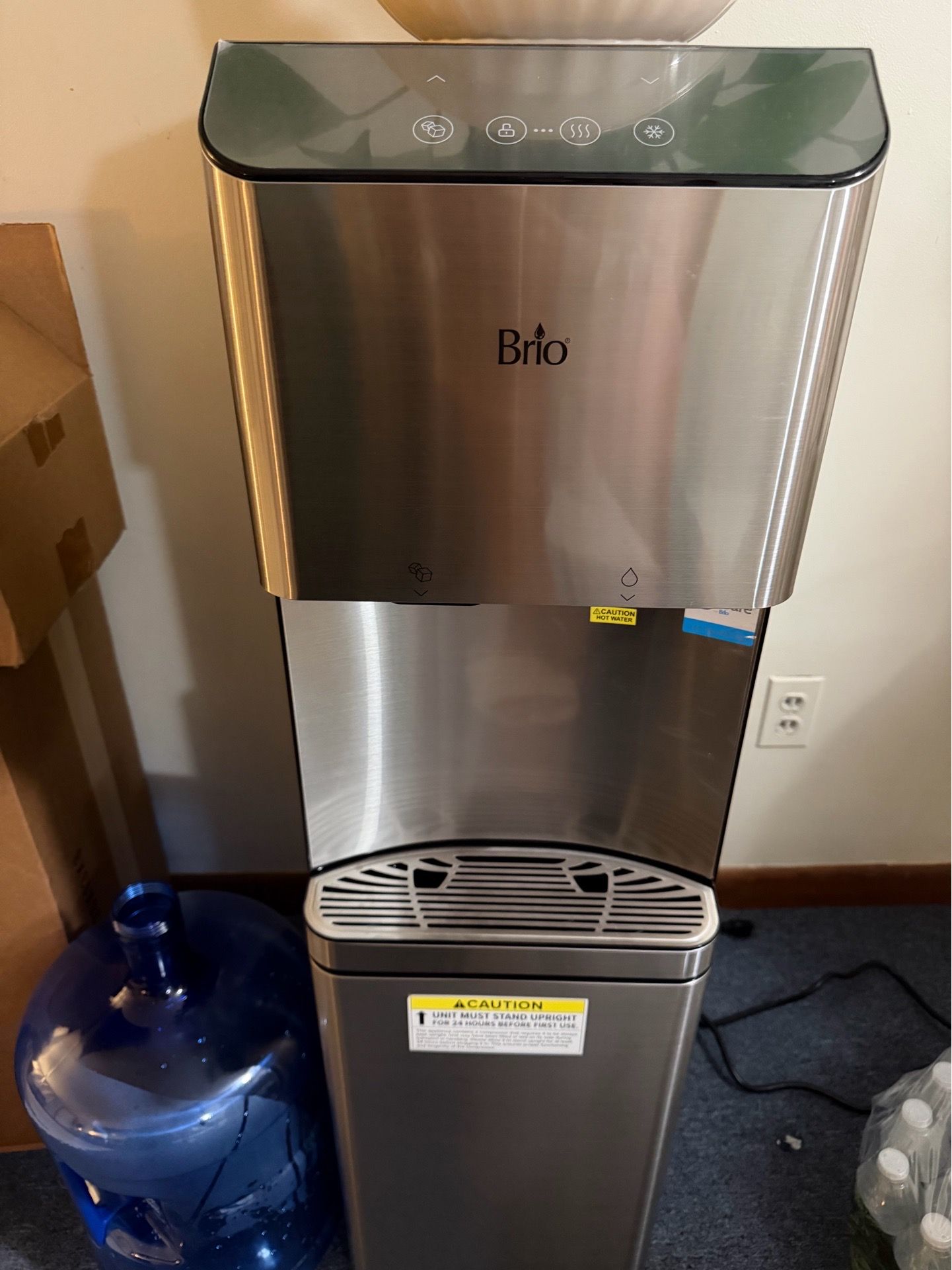 Brio Water Cooler & Ice Maker - Hot/Cold, Child Lock, Digital Display