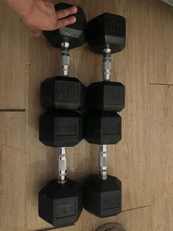 35lbs and 40lbs dumbbells for sale