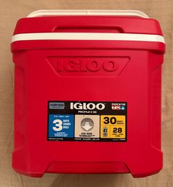 Igloo Profile II 30 Hard Cooler Red Star 30qt
