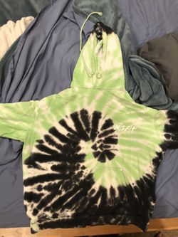 Green Misfit Hoodie