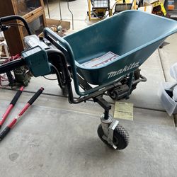 Makita XUC01 36V (18V X 2) Brushless Power Assisted Wheelbarrow 
