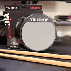 Practice Drum Pad With Drum Sticks 🥁 