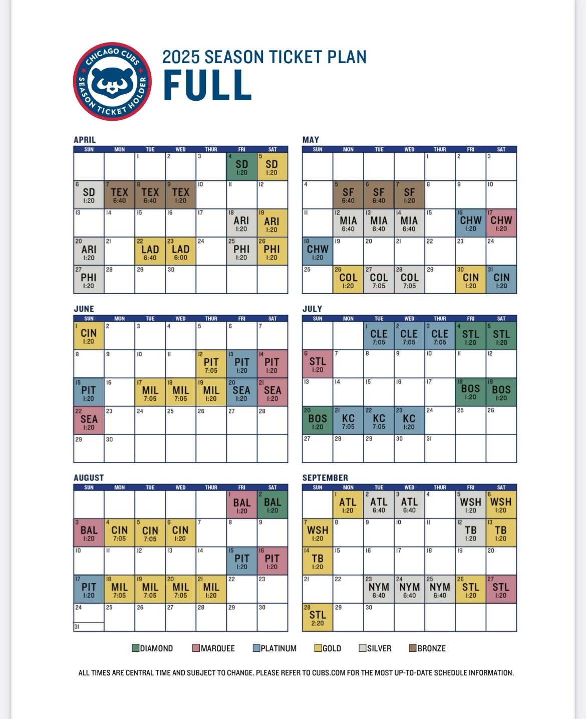 Cubs 2025 Tickets