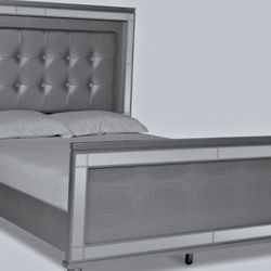 Stylish Queen Bed - Valentino