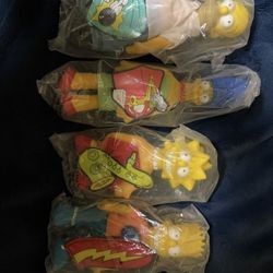 Bk Simpsons Figures ( New Still Sealed)