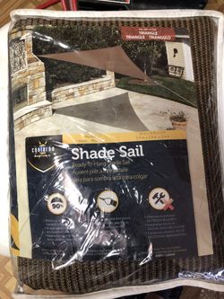 Triangle Shade Sail for patios