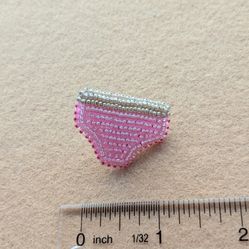 Hand Made Beaded Pin