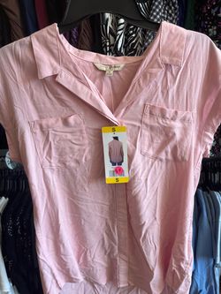 Ladies JACHS short sleeve blouse