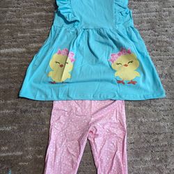 Brand New Easter Capri Outfit! Size 4T 