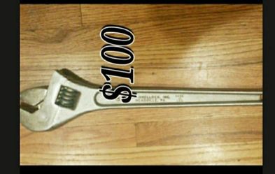 $100 Tappered Handle CHANNELLOCK Tools 15 inch