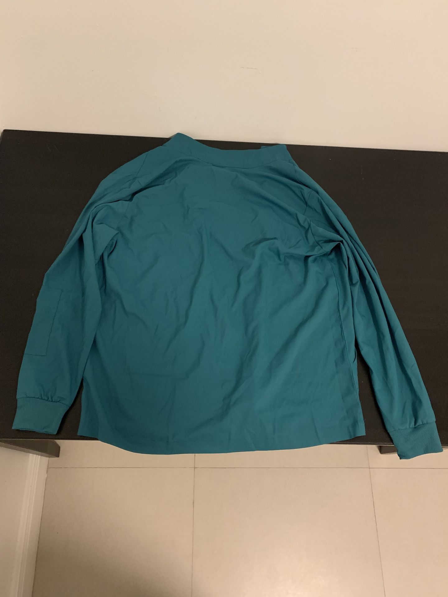 Miami Dade College Nursing Jacket Size Medium Zip Up Long Sleeve