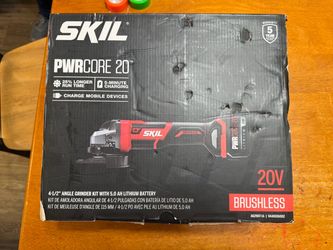 GRINDER KIT WITH 5.0 AH LITHIUM BATTERY KIT Skil