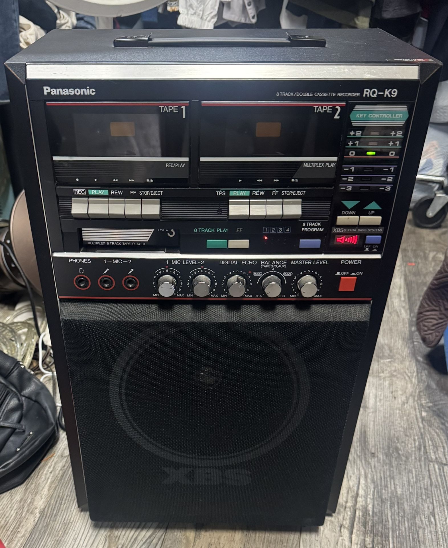 Panasonic RQ-K9 8-Track Double Cassette Recorder -For Parts