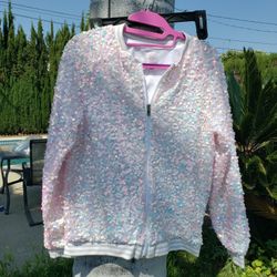 Girls Sequins Jacket