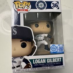 Logan Gilbert Funko Pop Mariners