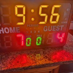 Digital Scoreboard  Multi Sport Remote