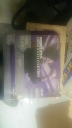 VHF AUDIO TECHNICA WIRELESS MICROPHONE DR1600