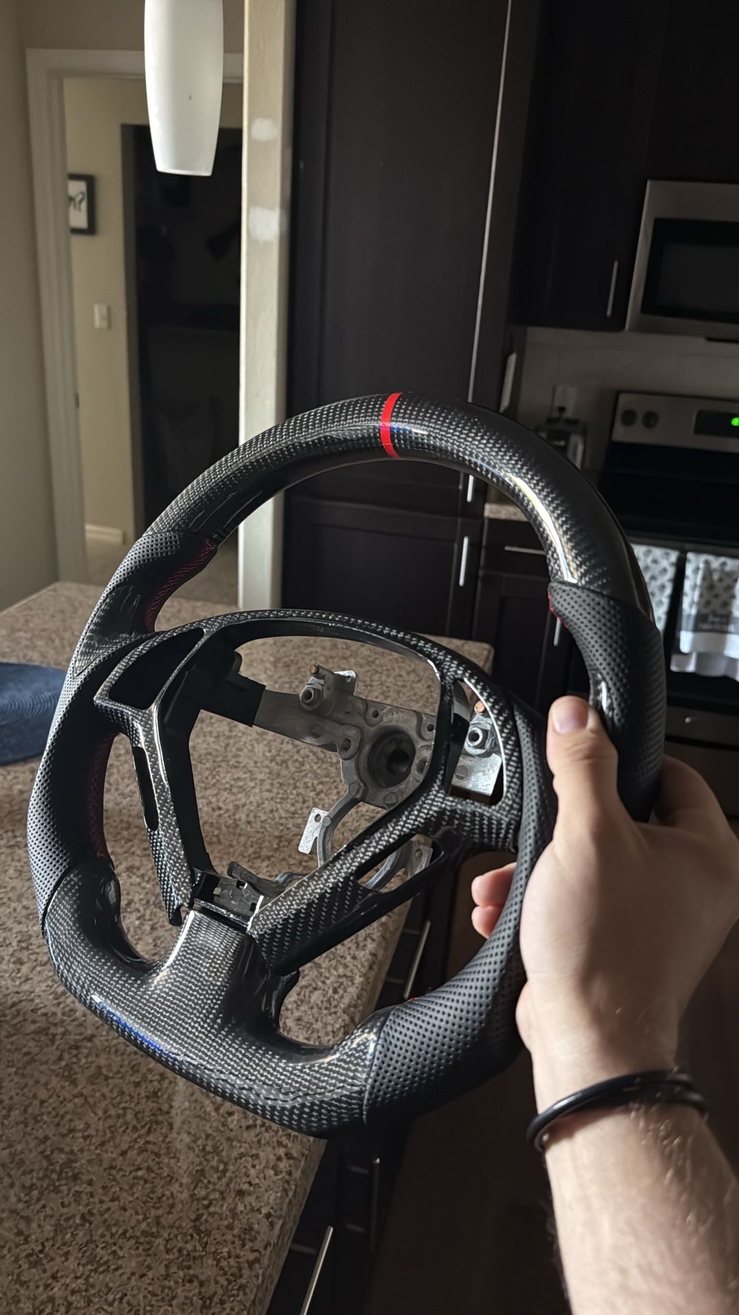 Infiniti G37 Carbon Fiber Steering Wheel