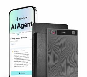 Mobvoi Ticnote Agentic AI Notetaker Translator Voice Recorder 64GB Memory