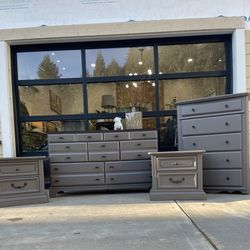 Beige Long Dresser