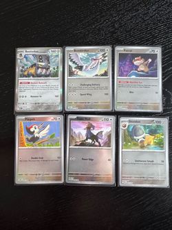 Pokémon TCG Reverse Holo Card Lot of 6