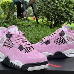 Pink Orchid 4’s Brand New Size 9.5